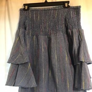 Red Carter cover up dress